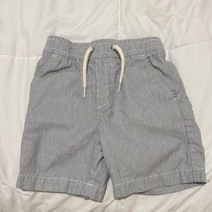 GAP Kids Pinstriped Gray Shorts